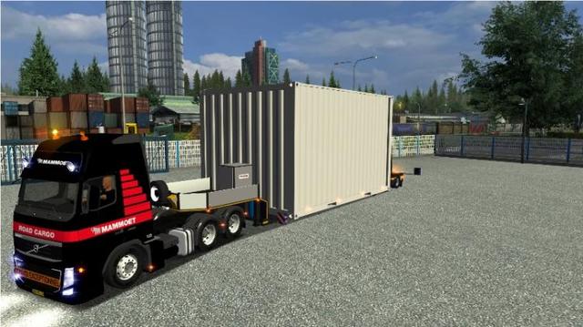gts Huge container by v8 v8 v8r mjaym1  ETS & GTS