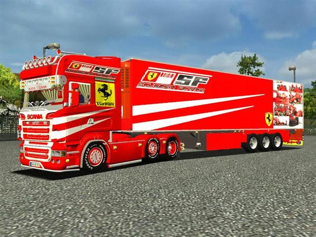 ets Scania Ferrari Scuderia ETS COMBO'S