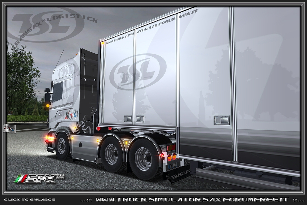 TSL™ SCANIA 6x4 + Jumbo Reefer 04 - TSL™ SCANIA 6x4 + Jumbo Reefer