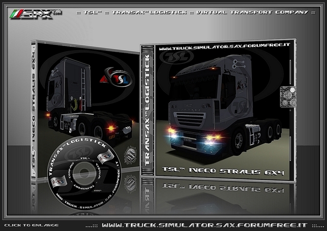 TSLâ„¢IVECO STRALIS 6x4 TSLâ„¢ COVER