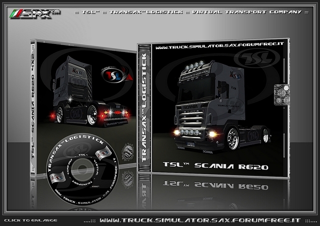 TSLâ„¢SCANIA R620 4x2 TSLâ„¢ COVER