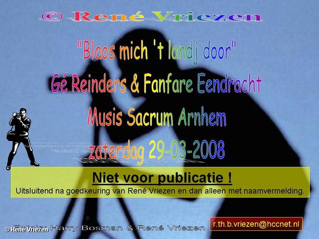  René Vriezen 2008-03-29 #0000 Gé Reinders Eendracht Musis Sacrum za 29-03-2008