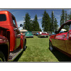 mustang and f100 pano - Panorama Images
