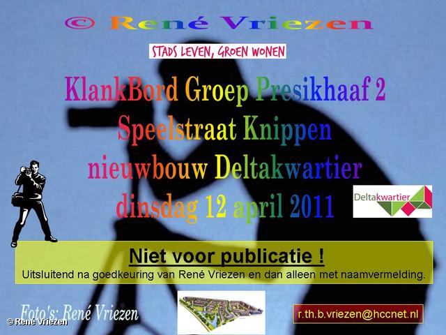 René Vriezen 2011-04-12 #0000-0 KlankBordGroep Presikhaaf2 Speelstraat Knippen Deltakwartier dinsdag 12 april 2011