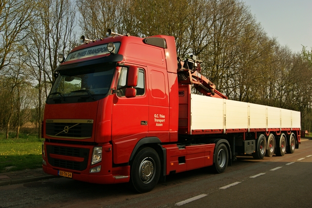Thies, G C Transport - Assen BX-TN-24  03 Volvo 2011