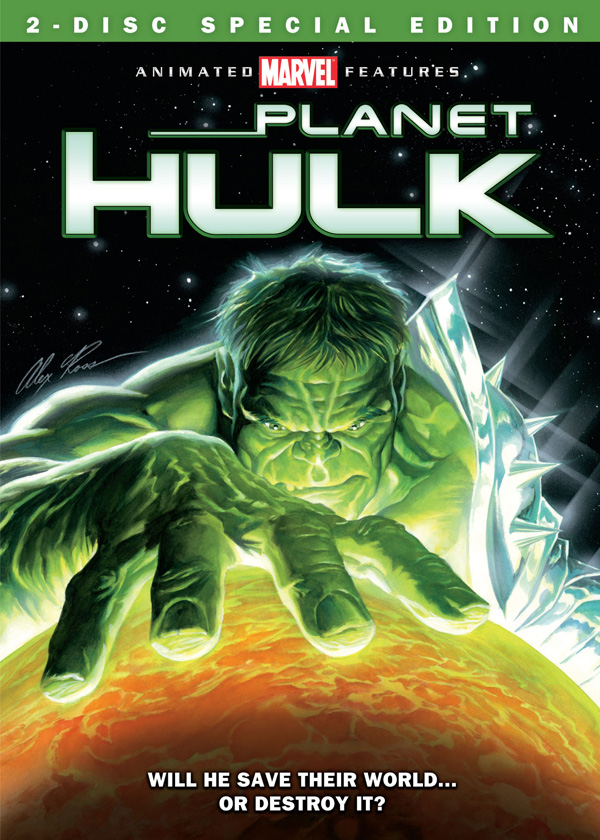 Planet Hulk DVD cover art Alex Ross (1) - 