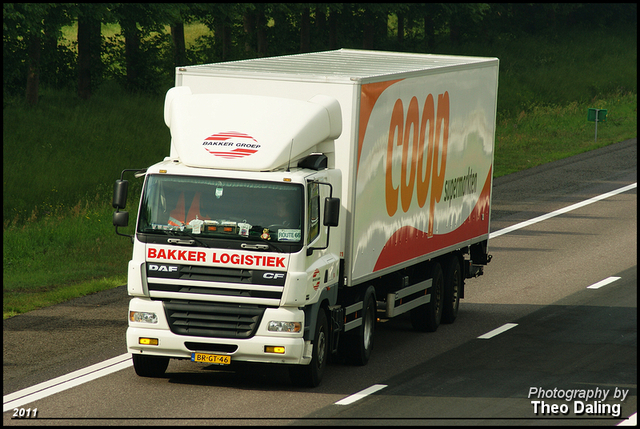 Bakker Logistiek - Zeewolde  BR-GT-46 Daf 2011