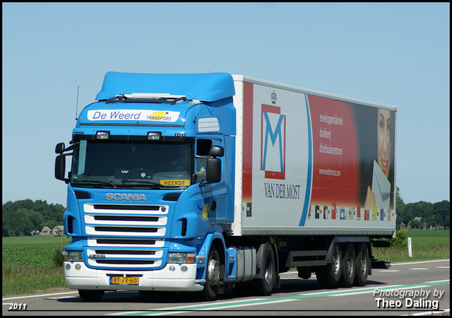 Weerd Transport de   BT-XV-60 Scania 2011