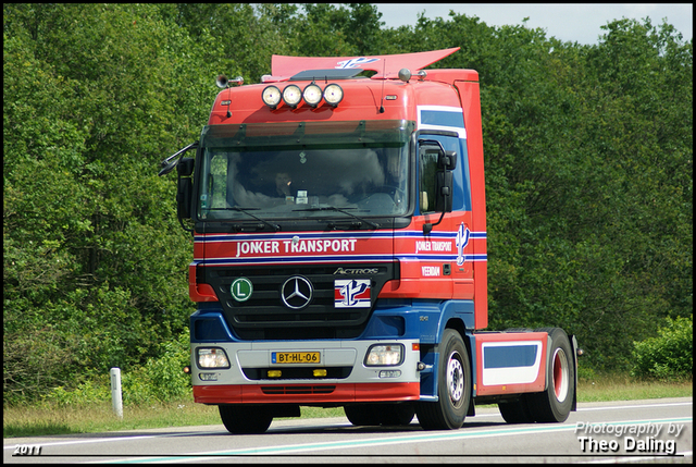 Jonker Transport - Veendam  BT-HL-06 Mercedes  2011