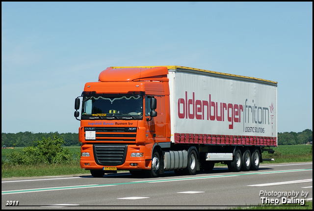 Logistiek Bureau Ruinen BV - Ruinen  BT-FZ-69 Daf 2011