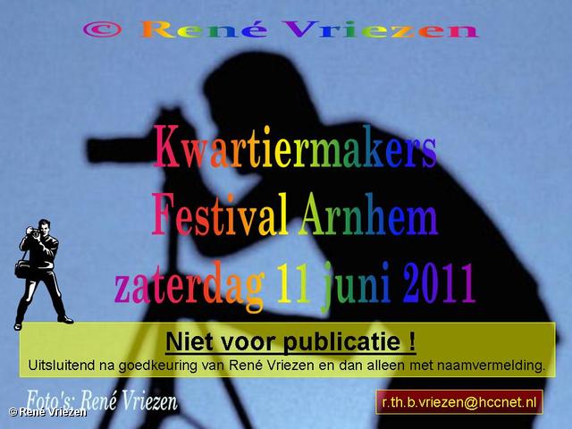 René Vriezen 2011-06-11 #0000 Kwartiermakers Festival Slotfestijn zaterdag 11 juni 2011