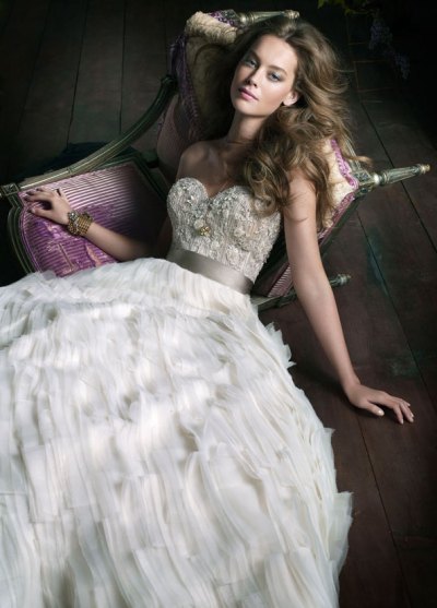 lazaro-vintage-wedding-dress - 