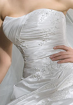 Demetrios 7435 Strapless - 