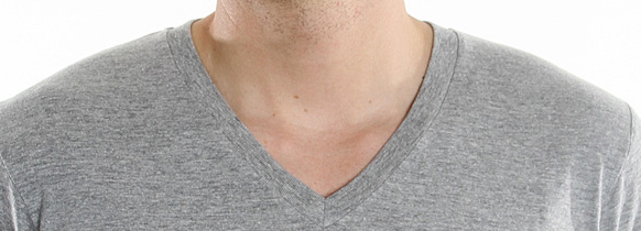 yourdemise supreme grey vneck lg - 