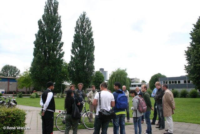 RenÃ© Vriezen 2011-06-24 #0060 Gemeente RaadsLeden bezoeken Presikhaaf op de fiets vrijdag 24 juni 2011