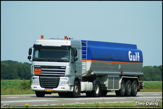 Gulf Oil - Den Helder  BX-SN-57 Daf 2011