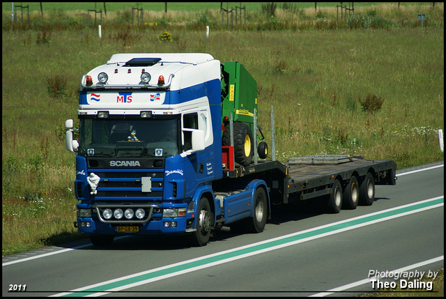 Mandema Transport - Sappemeer  BP-GB-29 Scania 2011