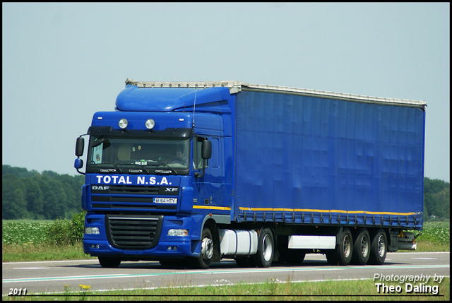 TOTAL NSA (RO)  B 64 HTY Buitenlandse Vrachtwagens   2011