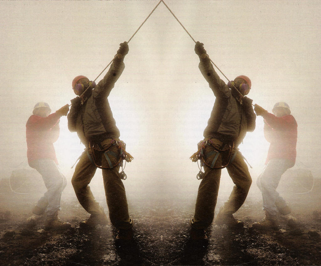 volcano guys pulling mirrored Picture Box