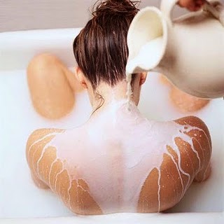 milk bath - 