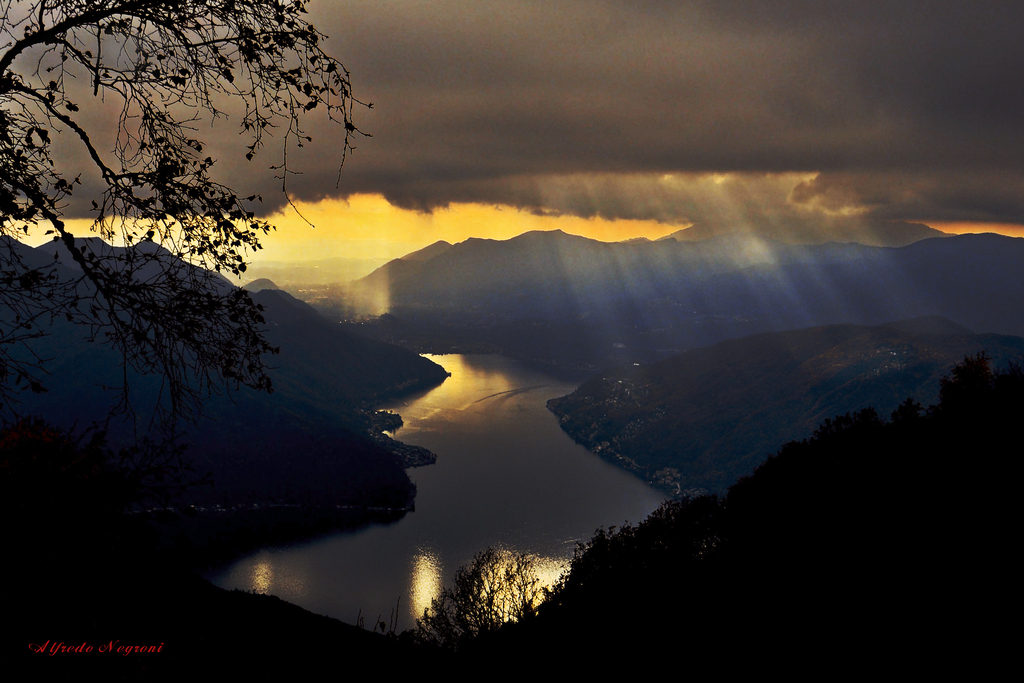 temporale su Lugano - 