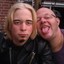 Ron en Niels Black 19-07-11 - In de tuin 2011