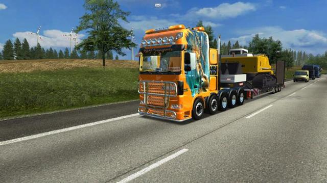 gts DAF XF 105.700  10 X 6 Spezial by Rudi  ETS & GTS