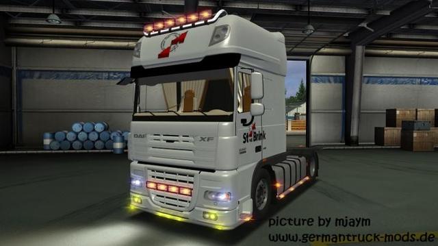 gts Daf XF105.410 St.v.d.Brink ets-gts by mjaym  ETS & GTS