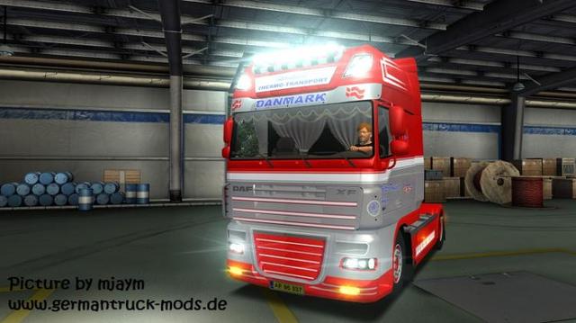 gts Daf XF 105 510 Wetter Transport Danmark By Ale  ETS & GTS