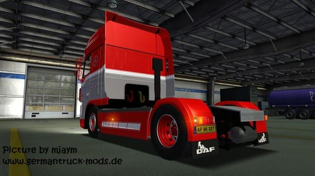 gts Daf XF 105 510 Wetter Transport Danmark By Ale  ETS & GTS