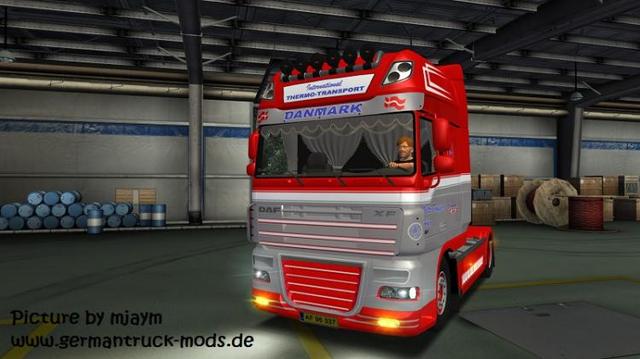 gts Daf XF 105 510 Wetter Transport Danmark By Ale  ETS & GTS