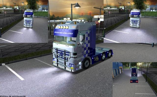 gts Mercedes Actros Extrem-kv(haulin)goba6372  ETS & GTS