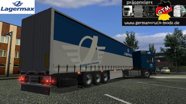 gts MAN F2000 + Trailer SpeditionLagermax by Mjaym  ETS & GTS