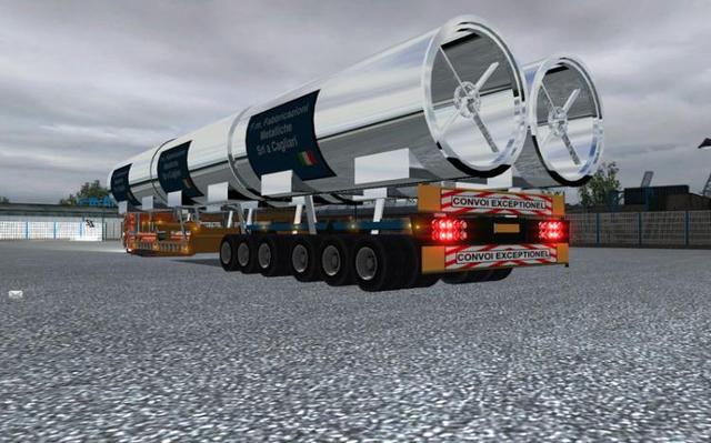 GTS Oversize-loads-double-pipe  ETS & GTS