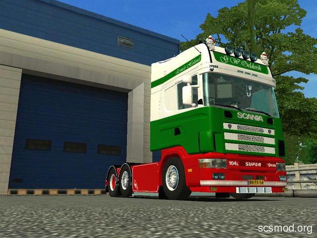 ets Scania 164L V8 520  G.W.Oelderik Almelo  ETS TRUCK'S