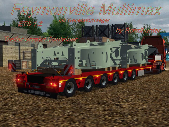 ets faymonville multimax traeger ETS TRAILERS