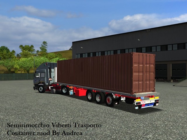 ets Semirimorchio Viberti container by Andrea ETS TRAILERS