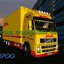 Haulin Volvo FH 12  DHL Combo -  ETS & GTS