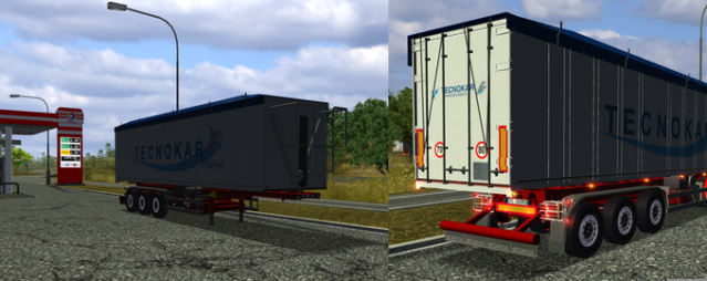 ets Semirimorchio Tecnokar By Italian Job ETS TRAILERS