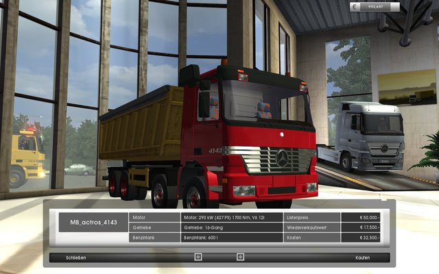 gts Mercedes Actros 4143 + Kaizer aanhanger by H@m  ETS & GTS