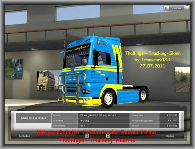 gts ats Limitiertes RealFirmen Truck Pack by Trans  ETS & GTS