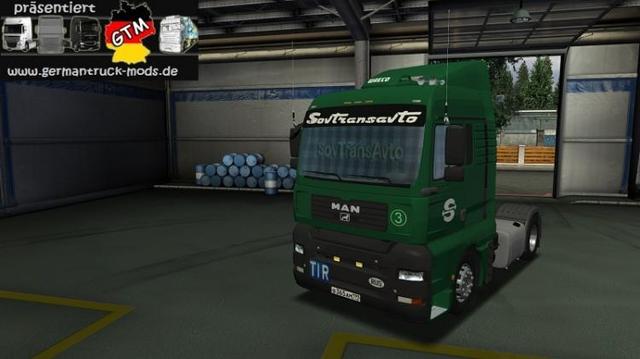 gts MAN TGA + Interieur SOVTRANSAVTO by Danz -Sere  ETS & GTS