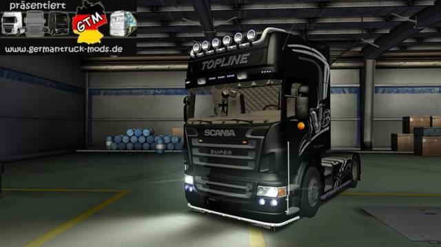 gts Scania R580 V8 Topline by trucker - dury  ETS & GTS