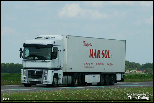 Mar-sol sl - Aldya (ES) 6835 GZF Buitenlandse Vrachtwagens   2011