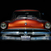 Old Orange Ford -film shot - Automobile