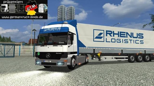 gts Mercedes MP1 RHENUS LOGISTICS by V@nÃ«k 59rus   ETS & GTS