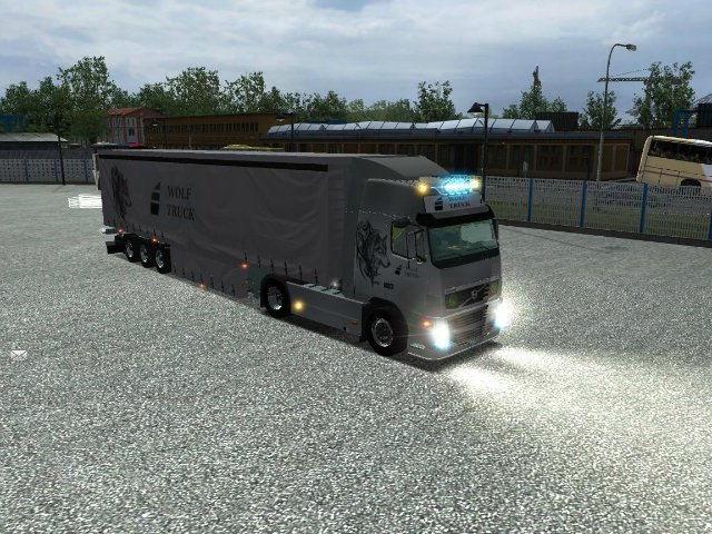 gts Volvo WolfTruck +2 Trailers 1  ETS & GTS