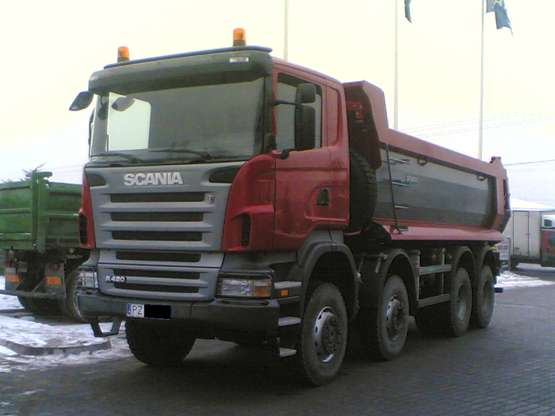 SCANIA 8x6 R420 - 