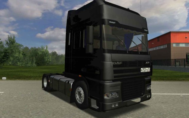 gts DAF XF 95 Black + interieur 1  ETS & GTS