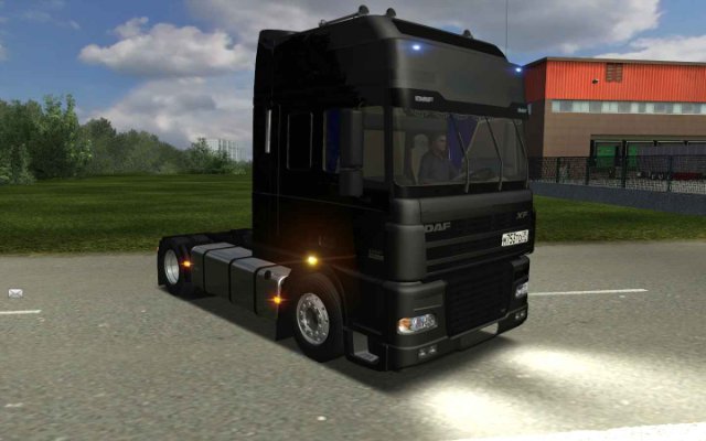 gts DAF XF 95 Black + interieur 4  ETS & GTS